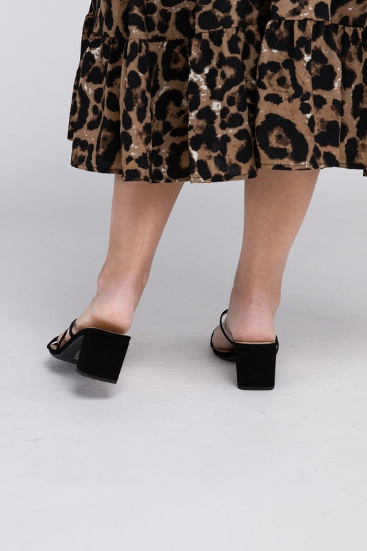 CRIMP-S Mule Sandal Heels - Bee Creek Apparel