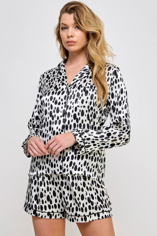 Ultimate Comfort Satin Pajama Set - Bee Creek Apparel