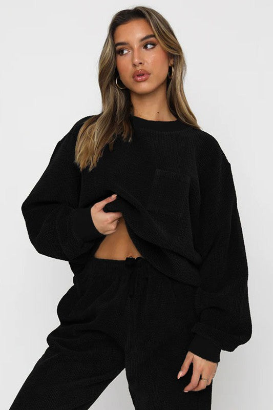 Two Piece Corduroy Western Set - Bee Creek Apparel