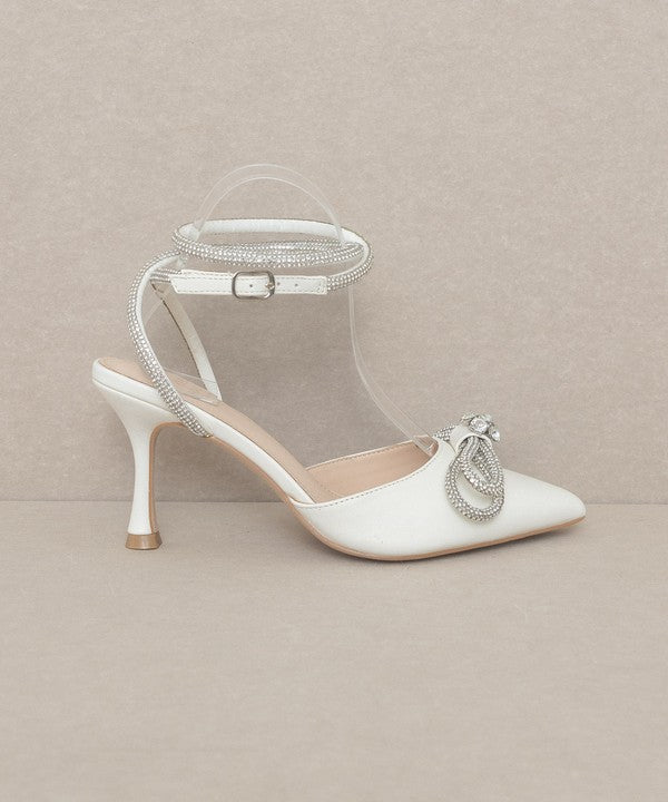Oasis Society Chelsea - Bow Front Kitten Heel - Bee Creek Apparel