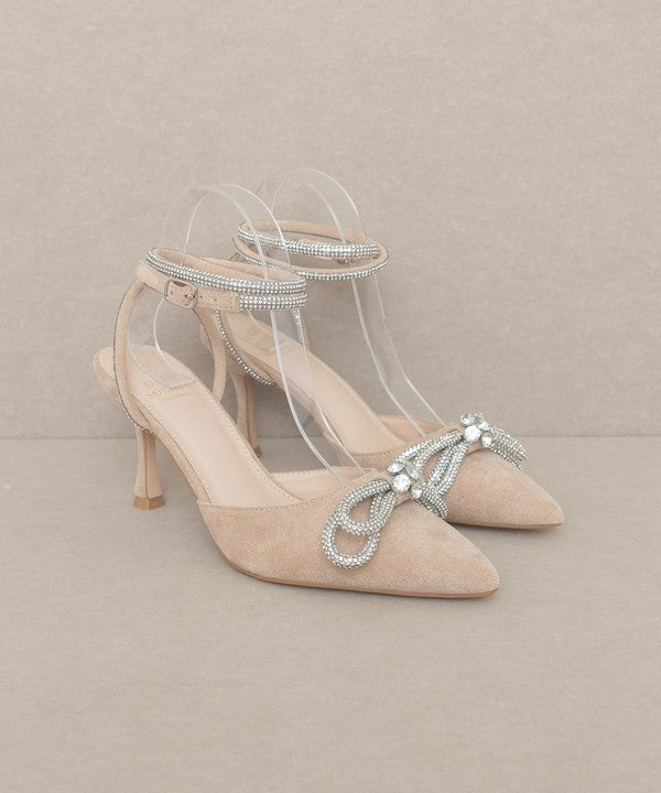Oasis Society Chelsea - Bow Front Kitten Heel - Bee Creek Apparel