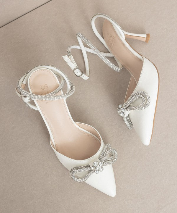 Oasis Society Chelsea - Bow Front Kitten Heel - Bee Creek Apparel