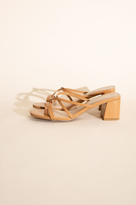 CRIMP-S Mule Sandal Heels - Bee Creek Apparel