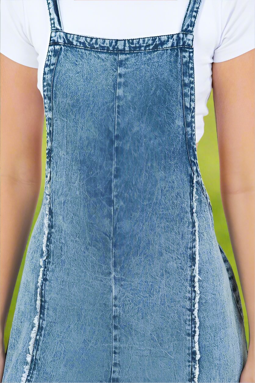 WOMEN FASHION DENIM JUMPSUIT - Bee Creek Apparel