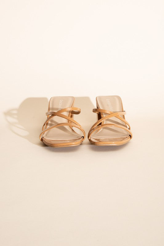 CRIMP-S Mule Sandal Heels - Bee Creek Apparel