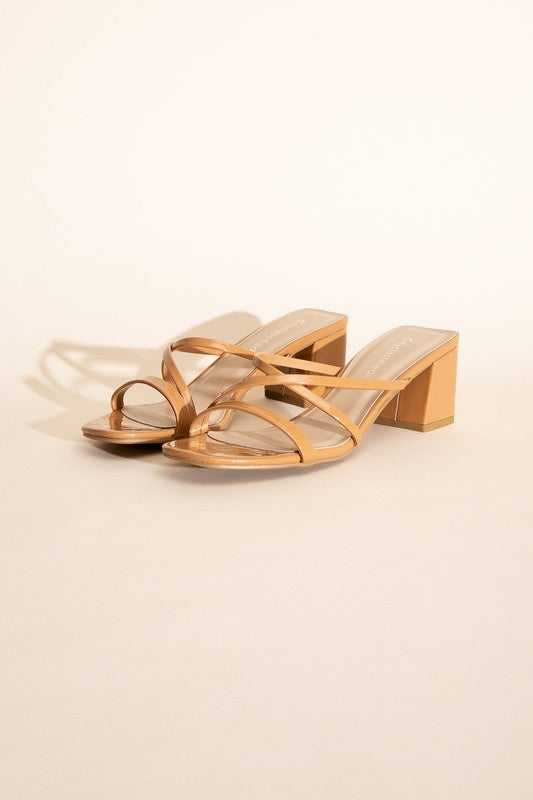 CRIMP-S Mule Sandal Heels - Bee Creek Apparel