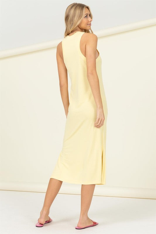 Hazy Dreams Sleeveless Maxi Dress - Bee Creek Apparel