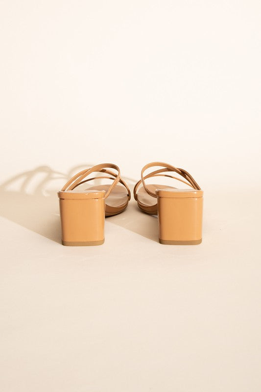 CRIMP-S Mule Sandal Heels - Bee Creek Apparel