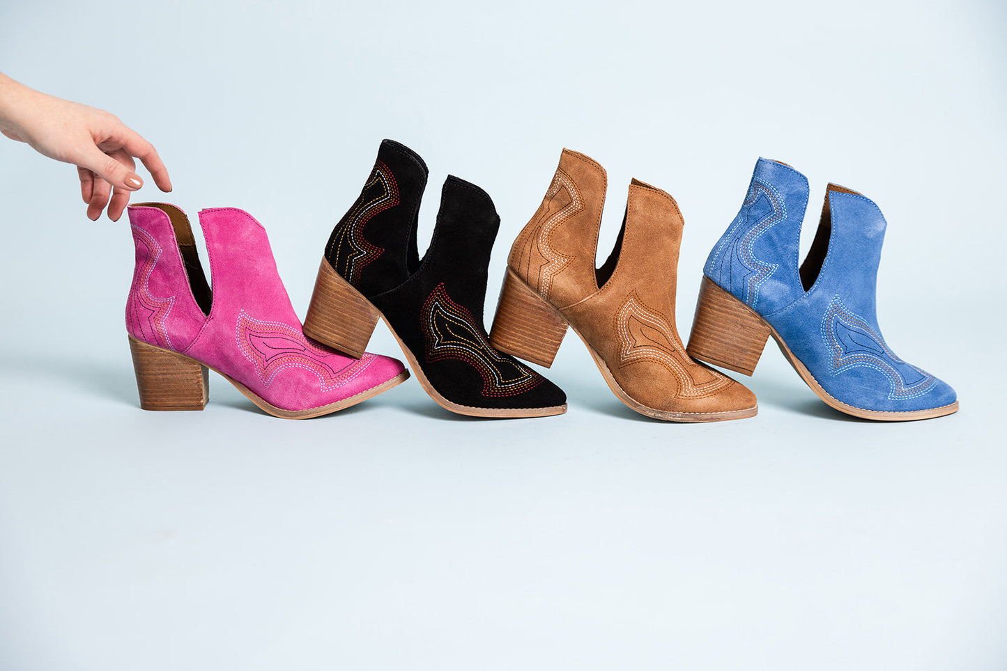 Journee Ankle Boots in Tan - Bee Creek Apparel