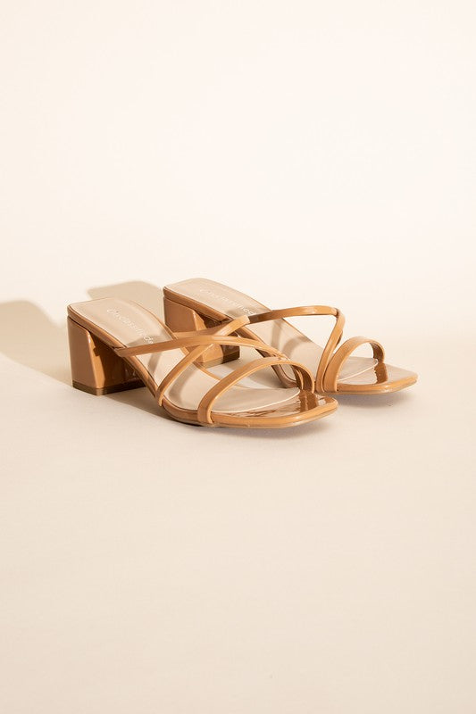 CRIMP-S Mule Sandal Heels - Bee Creek Apparel