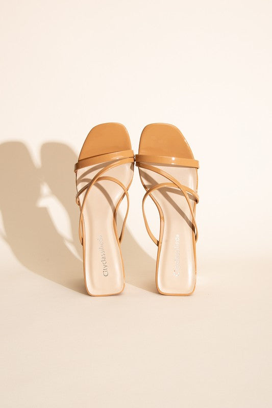 CRIMP-S Mule Sandal Heels - Bee Creek Apparel