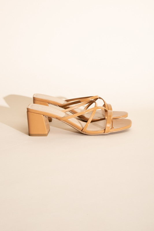 CRIMP-S Mule Sandal Heels - Bee Creek Apparel