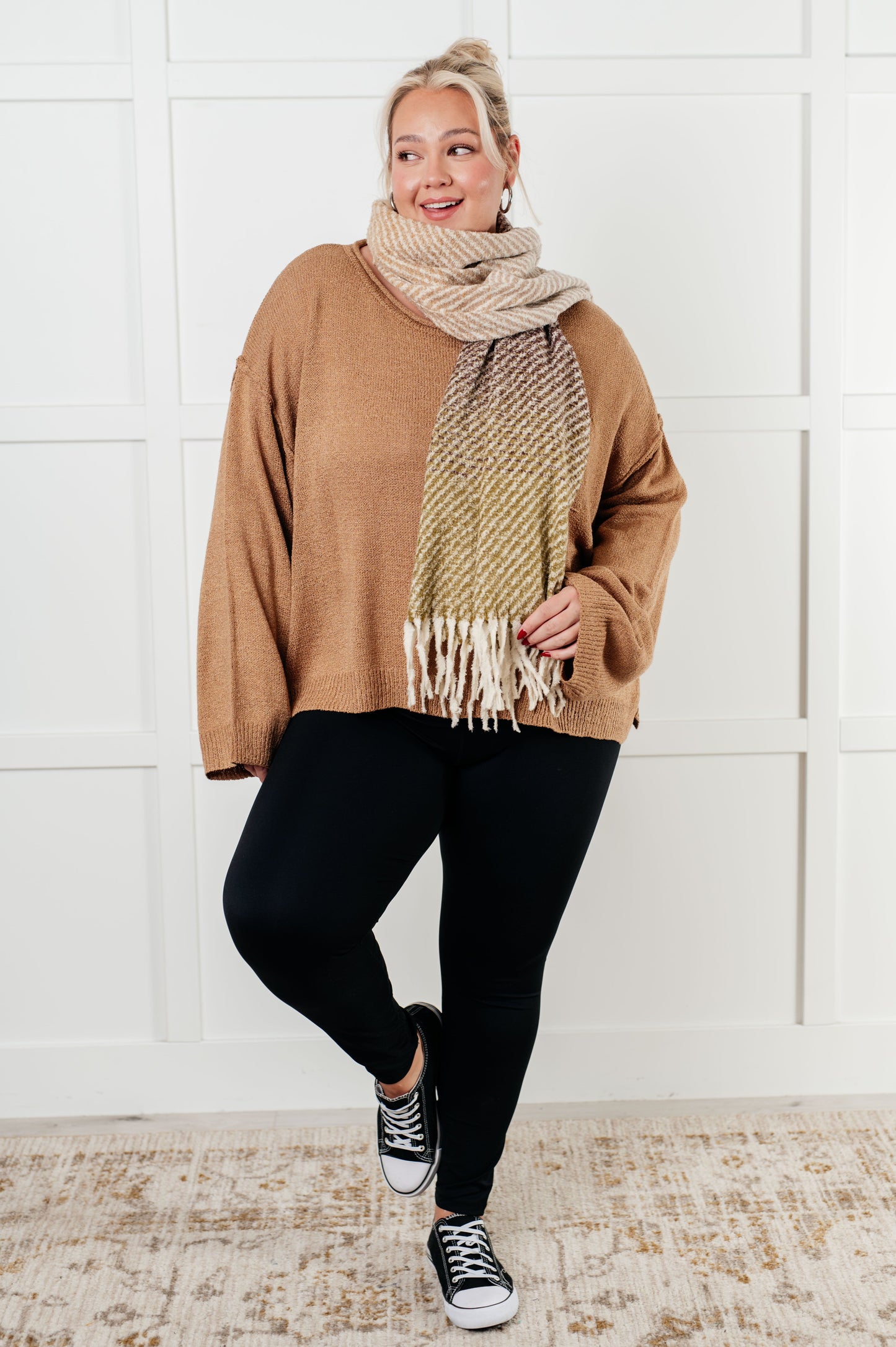 Cold Front Fringe Scarf