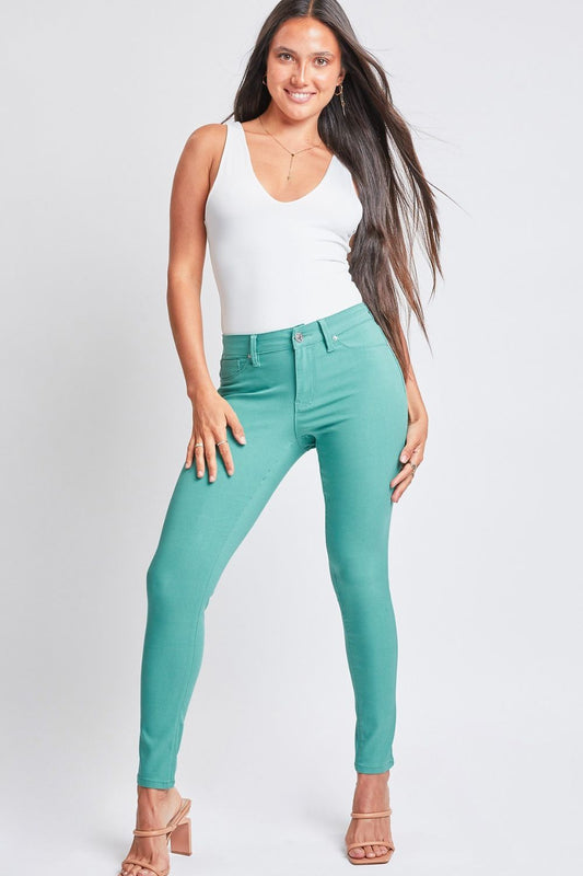 Try These Hyper Stretch Mid-Rise Skinny Pants