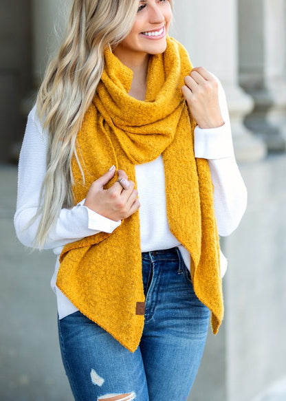 Wrap Up In Our Draped Scarves