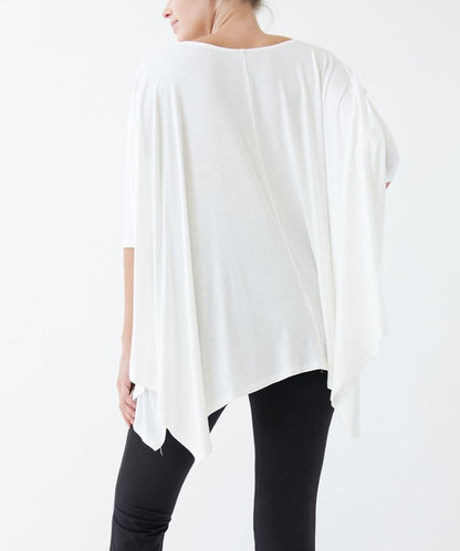 American-Made Bamboo Poncho Tunic