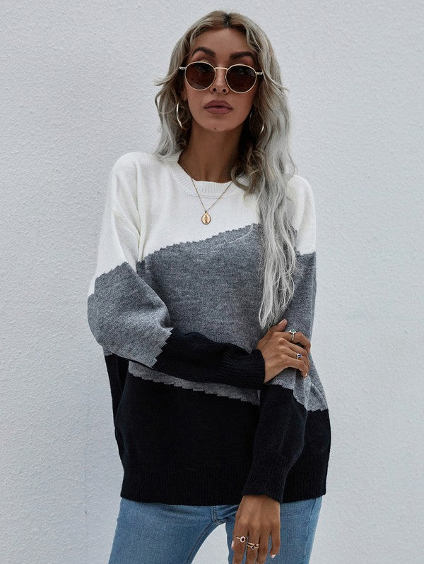 Long Sleeve Round Neck Sweater