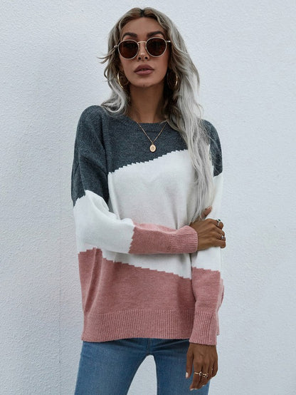 Long Sleeve Round Neck Sweater