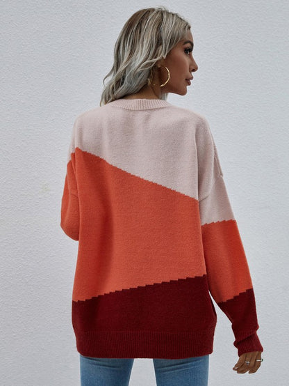 Long Sleeve Round Neck Sweater