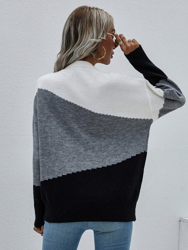 Long Sleeve Round Neck Sweater