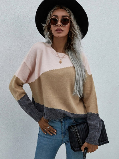 Long Sleeve Round Neck Sweater