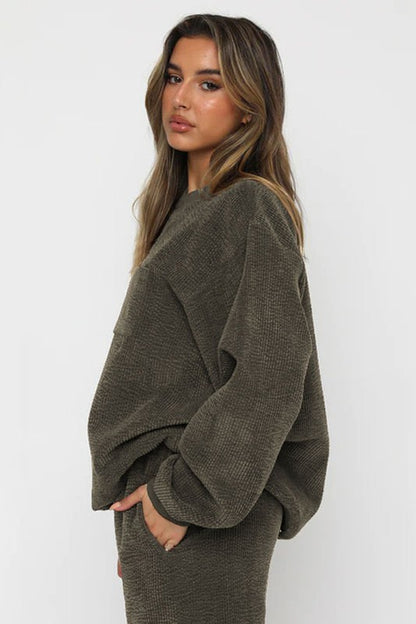 Two Piece Corduroy Western Set - Bee Creek Apparel