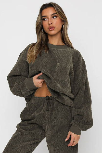 Two Piece Corduroy Western Set - Bee Creek Apparel