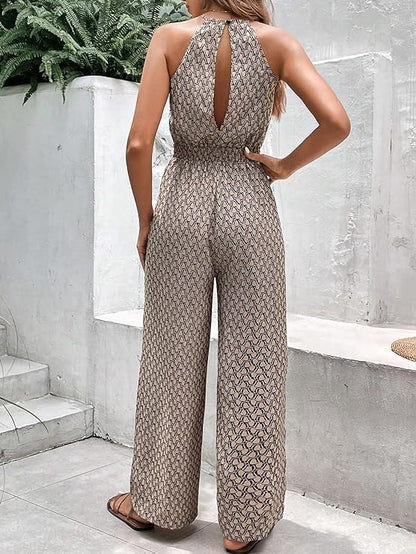Patterned jumpsuit - Bee Creek Apparel