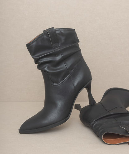 Oasis Society Riga - Western Inspired Slouch Boots