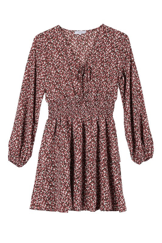 Try Our Multi Floral Baby Doll Dress