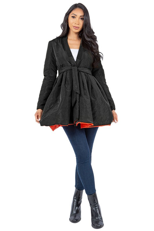 Fashion Puffer Jacket Dress