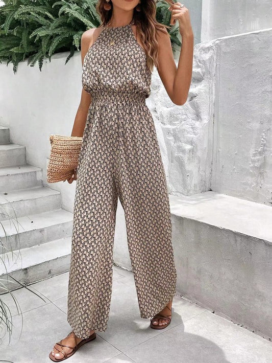 Patterned jumpsuit - Bee Creek Apparel