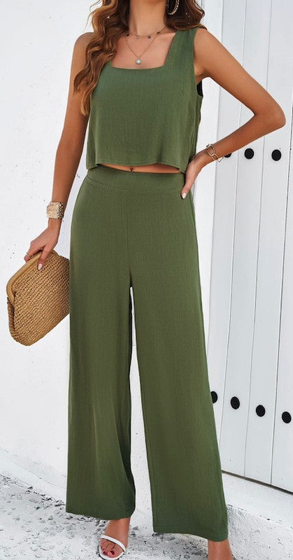 Two Piece Pants Set - Bee Creek Apparel