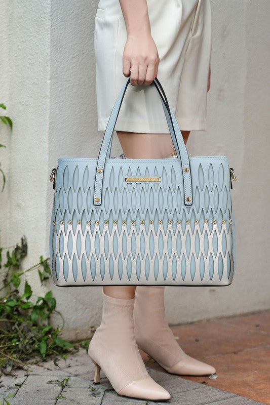 MKF Collection Quinn Triple Tote Bag by Mia K