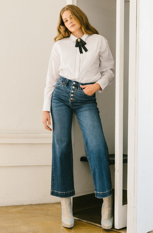 Bee Secure In These Tummy Control Modern Jeans