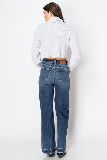 Bee Secure In These Tummy Control Modern Jeans