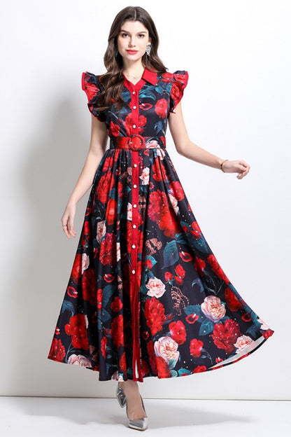 WOMEN FASHION LONG MAXI DRESS