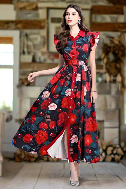 WOMEN FASHION LONG MAXI DRESS