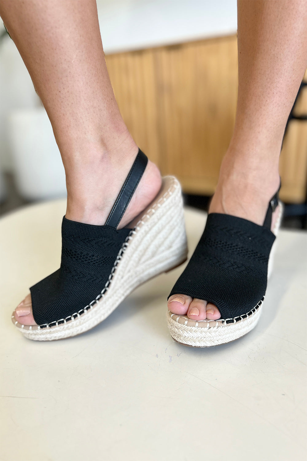 Forever Link Peep Toe High Heel Sandals - Bee Creek Apparel