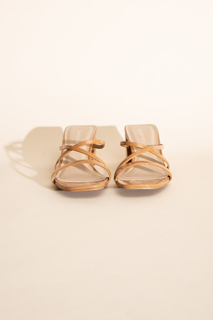 CRIMP-S Mule Sandal Heels