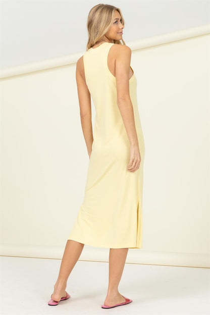 Hazy Dreams Sleeveless Maxi Dress - Bee Creek Apparel