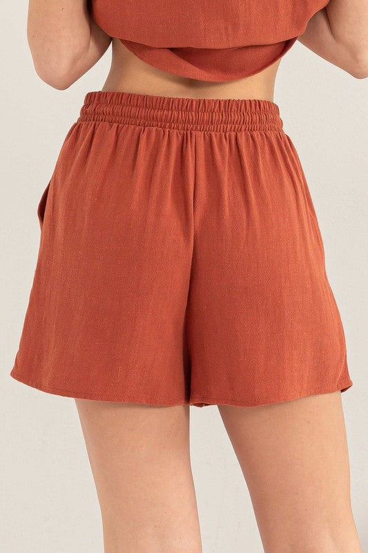 Elevate Your Summer Style With Linen Shirt and Shorts Set - Bee Creek Apparel