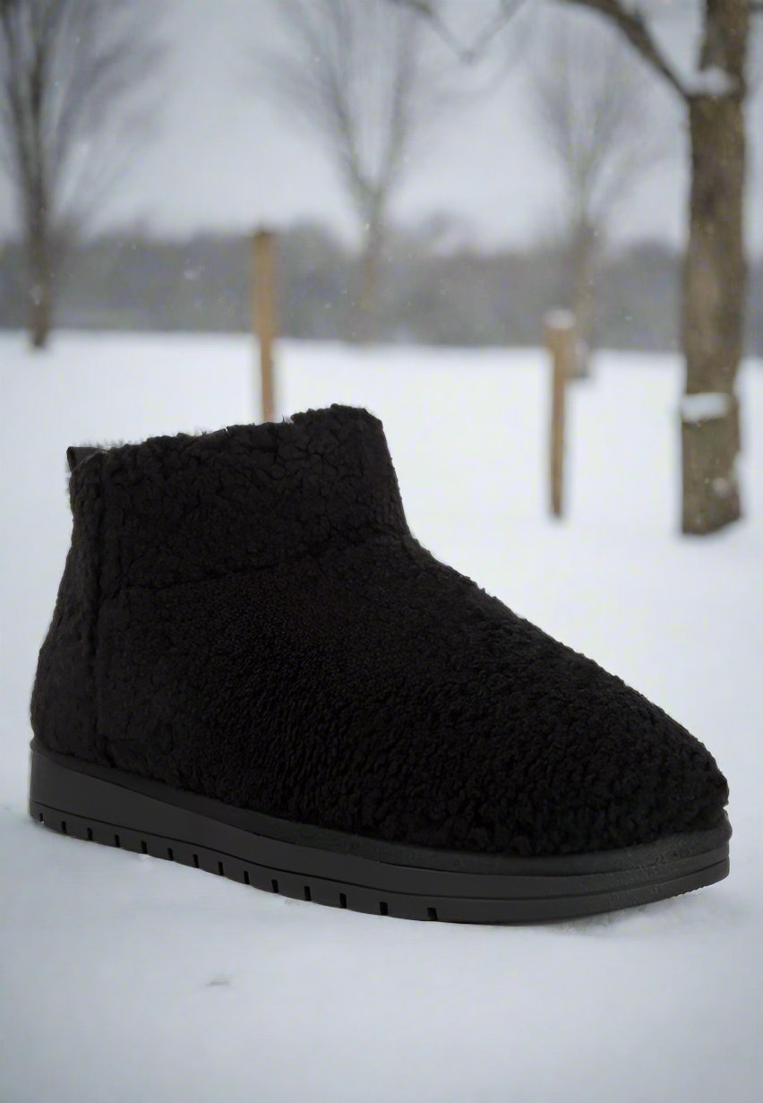 Anatole Fleece Exterior Fluffy Boots