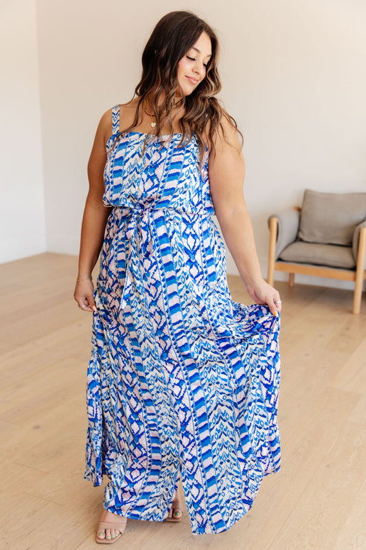Seas The Day Maxi Dress - Bee Creek Apparel