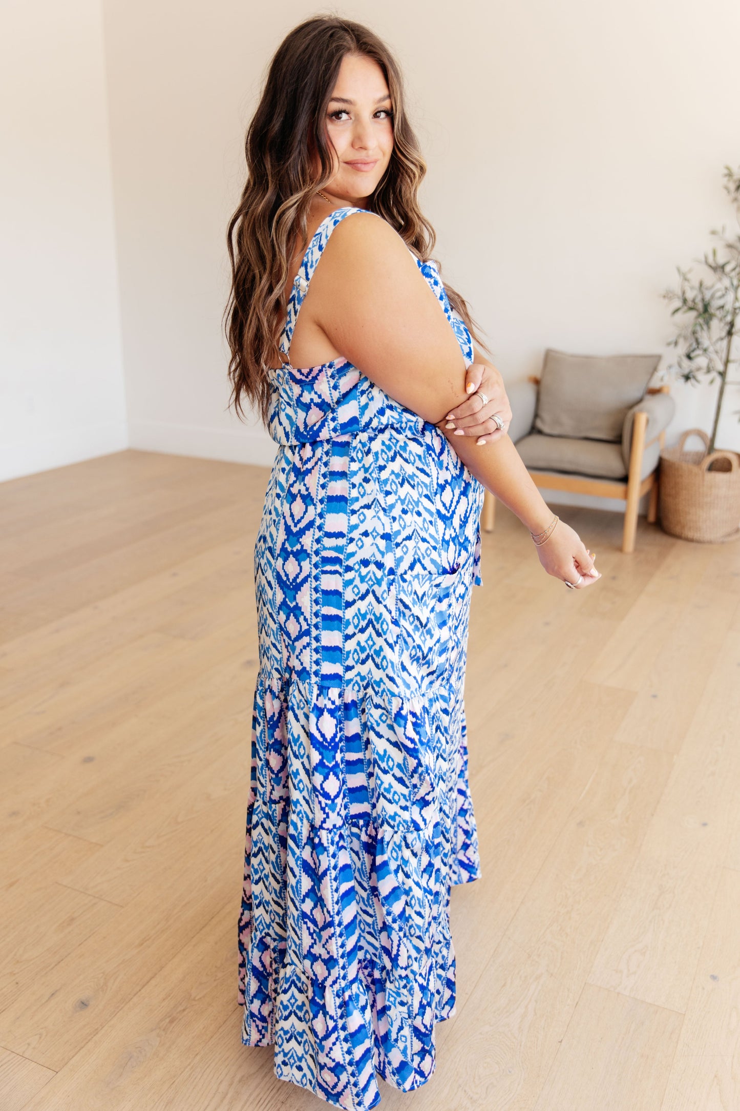 Seas The Day Maxi Dress - Bee Creek Apparel