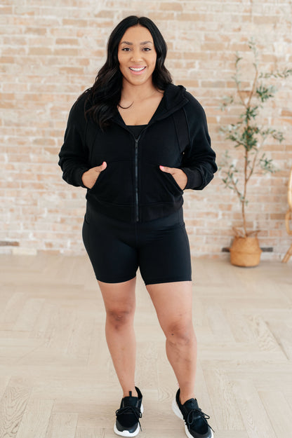 Getting Active Biker Shorts in Black - Bee Creek Apparel