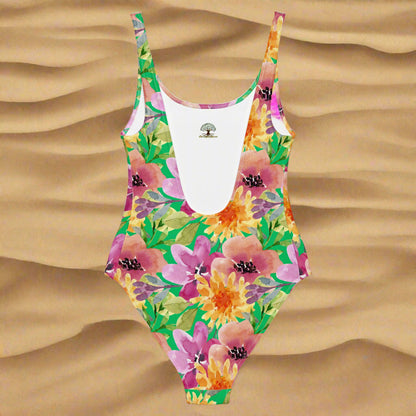 Bee Creek Apparel's "Ocean Breeze" One-Piece Swimsuit