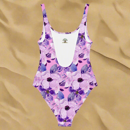 Bee Creek Apparel's  "Sea Blooms" One-Piece Swimsuit