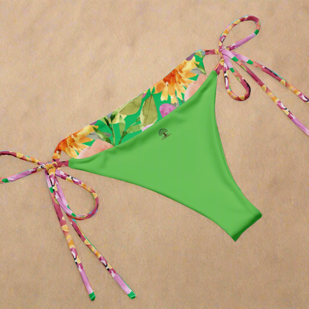 Bee Creek Apparel's "Ocean Breeze" String bikinis