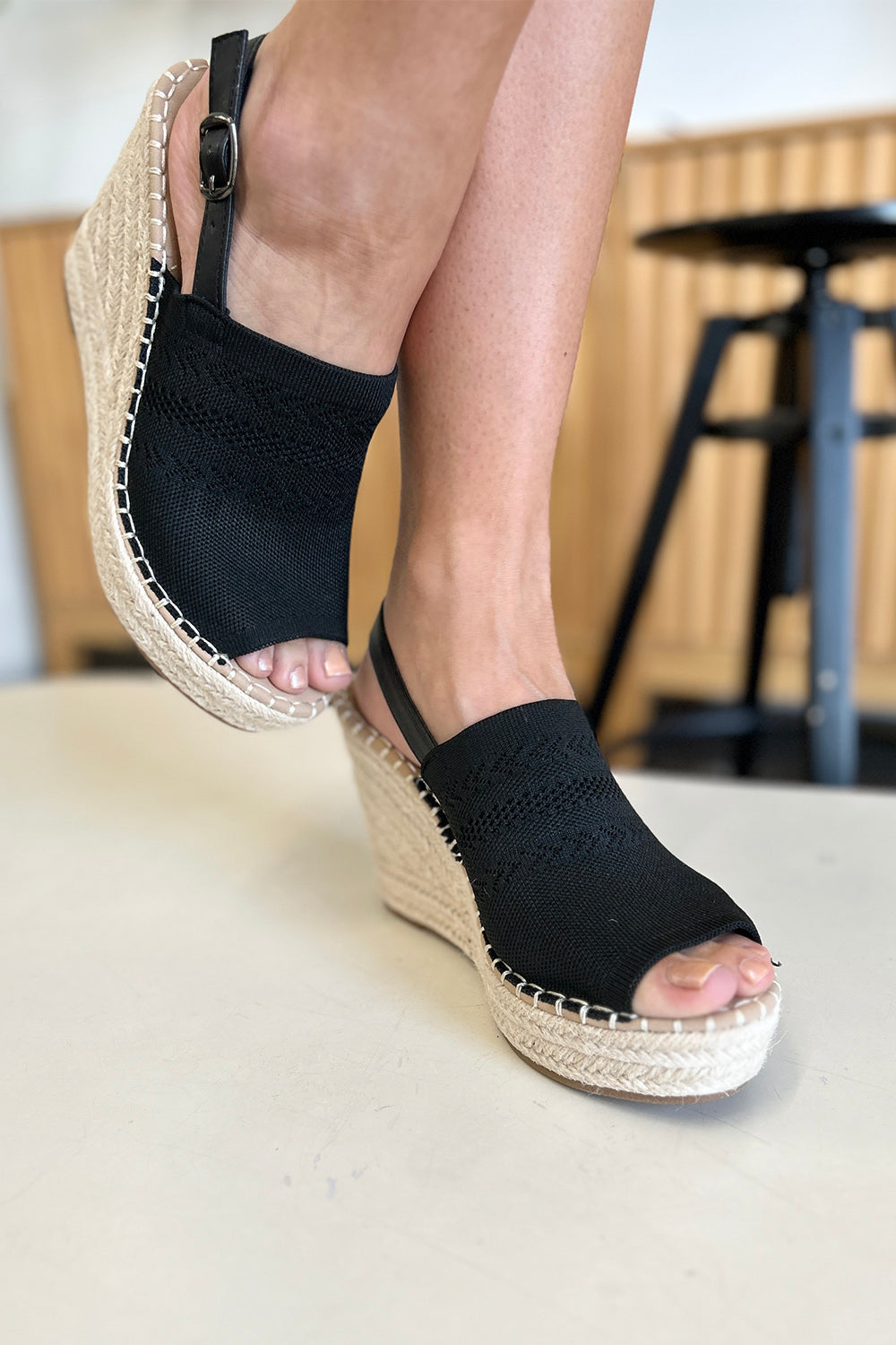 Forever Link Peep Toe High Heel Sandals - Bee Creek Apparel